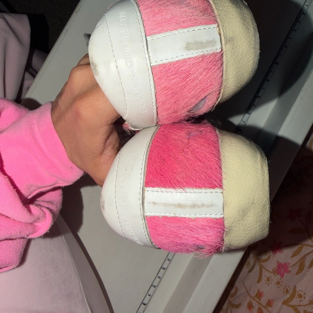 Golden Goose Pink Pony Sneakers - Picture 6 of 12